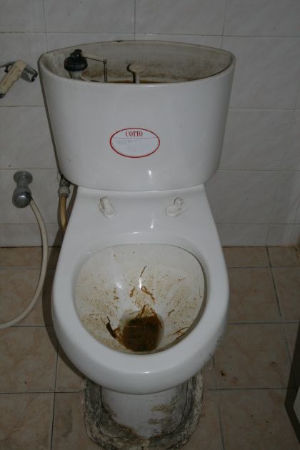 Dirtiest toilet in Thailand