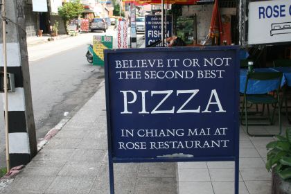 second best pizza in Chiang Mai